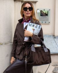 Torebka damska worek hobo bag skóra naturalna - MARCO MAZZINI czarna s288c. Czarne torby na ramię bez wzorów, ze skóry, na ramię, bez dodatków. Za 499.00 zł.