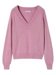 TATUUM Sweter w kolorze różowym rozmiar: XXL. Różowe swetry Tatuum, xxl, bez wzorów, z bawełny, bez ramiączek. Za 161.34 zł.