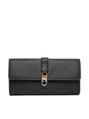 Tommy Hilfiger Portfel Th Libre Large Flap Wallet AW0AW18935 Czarny. Czarne portfele TOMMY HILFIGER, bez wzorów, ze skóry. Za 289.99 zł.