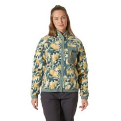 Bluza damska Helly Hansen Imperial Printed Pile Snap. Brązowe bluzy Helly Hansen, s, bez wzorów, bez kaptura. Za 641.00 zł.