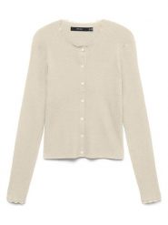 Vero Moda Kardigan w kolorze beżowym rozmiar: M. Brązowe kardigany Vero Moda, m, bez wzorów, ze splotem. Za 124.98 zł.