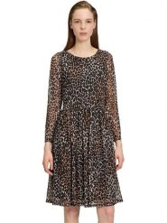 Vera Mont Sukienka w kolorze brązowym rozmiar: 40. Brązowe sukienki Vera Mont, bez wzorów, bez kołnierzyka, bez ramiączek, midi. Za 153.34 zł.