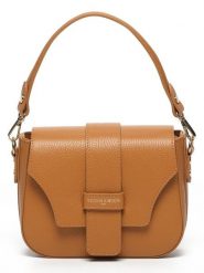 Victor & Hugo Paris Skórzana torebka "Thuret" w kolorze karmelowym - 21,5 x 16,5 x 7 cm rozmiar: onesize. Brązowe torby na ramię Victor & Hugo Paris, bez wzorów, z materiału, na ramię, bez dodatków. Za 347.99 zł.