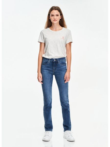 Levi's Dżinsy "312" - Slim fit - w kolorze granatowym rozmiar: W27/L30. Niebieskie jeansy Levi's®, l, z aplikacjami, z podwyższonym stanem. Za 154.95 zł.