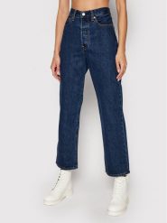 Levi's® Jeansy Ribcage Ankle 72693-0072 Granatowy Straight Fit. Niebieskie jeansy s, bez wzorów. Za 589.99 zł.