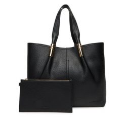 Torebka Elisabetta Franchi. Czarne torebki klasyczne Elisabetta Franchi, bez wzorów, bez dodatków. Za 1,909.00 zł.