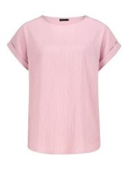 Sublevel Bluzka w kolorze jasnoróżowym rozmiar: XL. Różowe bluzki Sublevel, xl, bez wzorów, bez kołnierzyka, bez ramiączek. Za 66.00 zł.