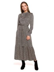 Stylove Sukienka ze wzorem rozmiar: XXL. Sukienki Stylove, xxl, bez wzorów, bez kołnierzyka, bez ramiączek, maxi. Za 296.95 zł.