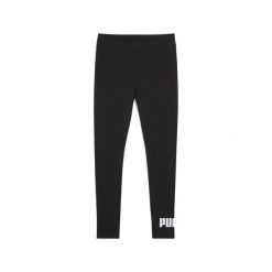 Legginsy damskie z logo No. 1 ESS PUMA Black. Czarne legginsy Puma, l, bez wzorów, z dżerseju. Za 89.00 zł.