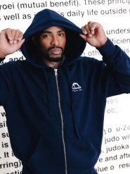 MANTO bluza z kapturem FIGHT COMPANY granatowa. Niebieskie bluzy MANTO, l, bez wzorów, z bawełny, z kapturem. Za 289.00 zł.