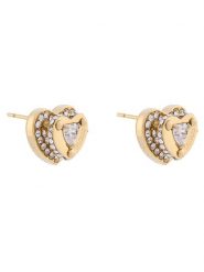 Guess Kolczyki JUBE05 551JW Złoty. Żółte kolczyki Guess, metalowe. Za 229.99 zł.