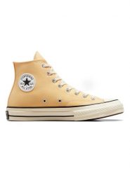 Converse Sneakersy "Chuck 70 HI" w kolorze brzoskwiniowym rozmiar: 37,5. Pomarańczowe trampki Converse, bez wzorów, za kostkę, bez zapięcia. Za 371.95 zł.