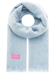 Zwillingsherz Szal w kolorze błękitnym - 180 x 60 cm rozmiar: onesize. Niebieskie szaliki Zwillingsherz, bez wzorów, z materiału. Za 82.99 zł.