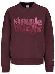 Sublevel Bluza "Elsa" w kolorze bordowym rozmiar: M. Czerwone bluzy Sublevel, m, bez wzorów, bez kaptura. Za 112.95 zł.