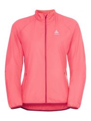Odlo Kurtka "Essential Light" w kolorze koralowym do biegania rozmiar: M. Czerwone kurtki sportowe Odlo, m, bez wzorów, bez kaptura, do biegania. Za 210.32 zł.