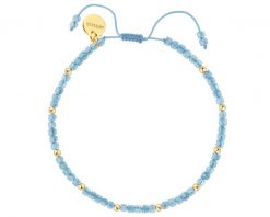 Bransoletka z mosiądzu pozłacana z cyrkoniami. Bransoletki Artelioni, z cyrkonią, pozłacane. Za 119.00 zł.