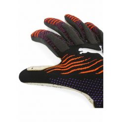 Rękawice bramkarskie FUTURE Ultimate NC PUMA Black Glowing Red Purple Glimmer. Czarne rękawiczki Puma, bez wzorów, z dzianiny. Za 459.99 zł.