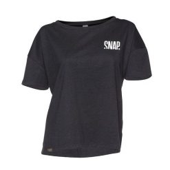 Damska koszulka w stylu crop top Snap Climbing. Czarne topy SNAP CLIMBING, m, bez wzorów, bez kołnierzyka, bez ramiączek. W wyprzedaży za 155.00 zł.