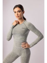 Spaio Koszulka sportowa "Melange" w kolorze khaki rozmiar: S. Brązowe koszulki sportowe Spaio, bez wzorów, z materiału, bez ramiączek, outdoorowe. Za 126.75 zł.