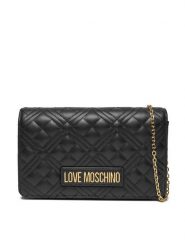 LOVE MOSCHINO Torebka JC4079PP0LLA0000 Czarny. Czarne torebki klasyczne Love Moschino, bez wzorów, ze skóry, bez dodatków. Za 559.99 zł.