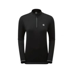 Damski polar 1/4 zip Dare 2B Lowline II. Czarne bielizna sportowa Dare 2b, l, bez wzorów, z elastanu. W wyprzedaży za 139.99 zł.