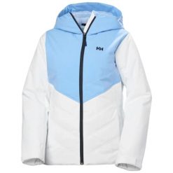 Damska kurtka narciarska Helly Hansen Alpine Insulated. Niebieskie kurtki narciarskie Helly Hansen, xs, bez wzorów, z materiału, bez kaptura, narciarskie. Za 966.50 zł.