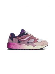 Saucony Skórzane sneakersy w kolorze fioletowo-jasnoróżowym rozmiar: 40. Różowe trampki Saucony, bez wzorów, bez zapięcia. Za 483.17 zł.