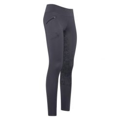Damskie legginsy jeździeckie z pełną przyczepnością Easy Rider Dietse Winter. Szare legginsy EASY RIDER, s, bez wzorów, z dresówki, z podwyższonym stanem. Za 271.50 zł.