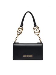 LOVE MOSCHINO Torebka JC4051PP1NLF0000 Czarny. Czarne torebki klasyczne Love Moschino, bez wzorów, ze skóry, bez dodatków. Za 859.99 zł.