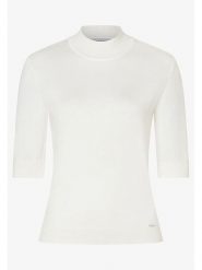 More & More Sweter w kolorze białym rozmiar: 42. Białe swetry More & More, s, bez wzorów, z wiskozy, bez ramiączek. Za 135.49 zł.