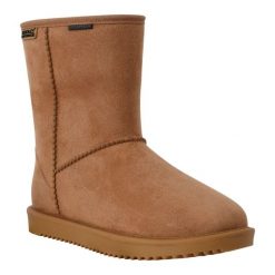 Damskie Wodoodporne Buty Zimowe Risely Z Podszewką Ze Sztucznego Futra. Brązowe trekkingi Regatta, z futra, trekkingowe. Za 189.99 zł.