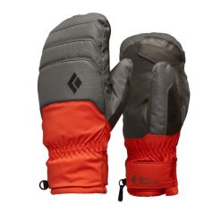 Rękawice narciarskie Black Diamond Mission MX Mitts walnut/octane M. Czarne rękawiczki Black Diamond, bez wzorów, sportowe. Za 403.99 zł.