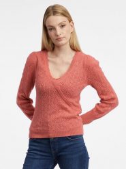 Orsay Sweter w kolorze różowym rozmiar: L. Różowe swetry Orsay, l, bez wzorów, z wełny, bez ramiączek. Za 83.62 zł.