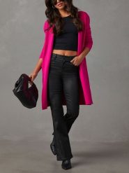 Milan Kiss Kardigan w kolorze różowym rozmiar: XL. Różowe kardigany Milan Kiss, xl, bez wzorów. Za 221.88 zł.