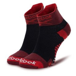 Skarpety krótkie Reebok. Czerwone skarpety Reebok, bez wzorów. Za 44.99 zł.