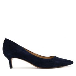 Szpilki LAUREN RALPH LAUREN. Niebieskie szpilki Lauren Ralph Lauren, bez wzorów, bez obcasa, na szpilce, bez zapięcia. Za 639.99 zł.