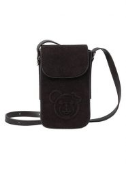 TATUUM Skórzana torebka "Begi" w kolorze ciemnobrązowym na telefon - 11,5 x 18 x 4 cm rozmiar: onesize. Brązowe torby na ramię Tatuum, bez wzorów, z materiału, przez ramię, z tłoczeniem, bez dodatków. Za 232.23 zł.