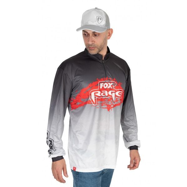 Bluza Fox Rage Performance Team. Białe bluzy sportowe FOX RAGE, s, bez wzorów, z materiału, bez kaptura. Za 240.00 zł.