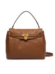 MICHAEL Michael Kors Torebka Hamilton 30F6ANXS7E Brązowy. Brązowe torebki klasyczne MICHAEL Michael Kors, bez wzorów, ze skóry, bez dodatków. Za 1,739.00 zł.
