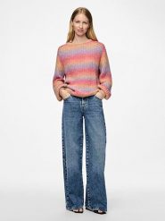 Pieces Sweter ze wzorem rozmiar: XS. Swetry Pieces, xs, bez wzorów, z wełny, bez ramiączek. Za 52.55 zł.