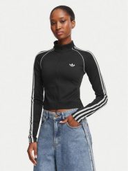 Adidas Bluza Essentials 3 Stripes Seamless Tracktop KX8420 Czarny Slim Fit. Czarne bluzy Adidas, xl, bez wzorów, z syntetyku, bez kaptura. Za 239.99 zł.