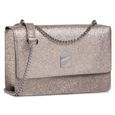 Jenny Fairy RX3059 Złoty. Żółte torebki klasyczne Jenny Fairy, bez wzorów, ze skóry ekologicznej, bez dodatków. Za 79.99 zł.