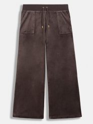 Juicy Couture Spodnie dresowe w kolorze brązowym rozmiar: M. Brązowe spodnie dresowe Juicy Couture, m, bez wzorów, z dresówki. Za 217.99 zł.