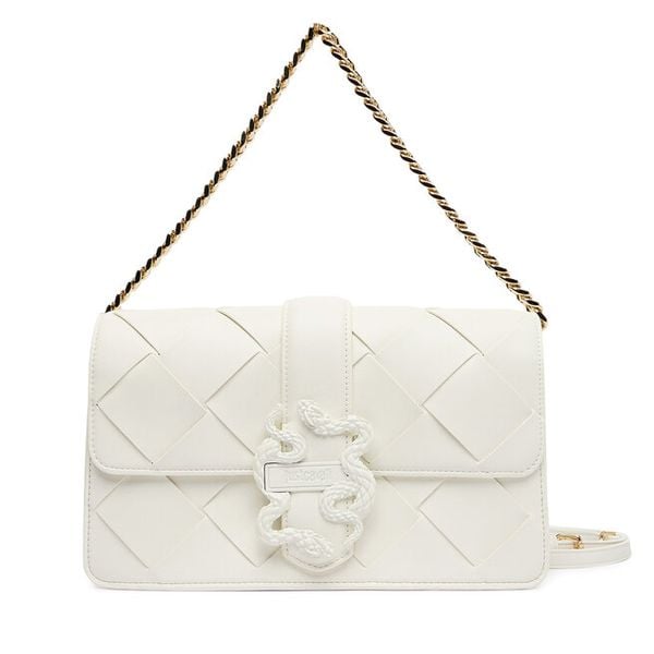 Torebka Just Cavalli. Białe torebki klasyczne Just Cavalli, bez wzorów, bez dodatków. Za 829.99 zł.