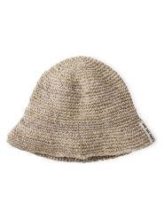 CARE BY ME Kapelusz w kolorze beżowo-białym rozmiar: onesize. Brązowe kapelusze CARE BY ME, bez wzorów, ze splotem. Za 109.95 zł.