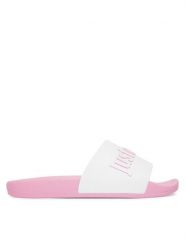 Just Cavalli Klapki 80RA3SZ1 ZSE50 Różowy. Czerwone klapki Just Cavalli, bez wzorów, z syntetyku, bez obcasa. Za 329.99 zł.