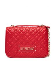 LOVE MOSCHINO Torebka JC4000PP0NLA0500 Czerwony. Czerwone torebki klasyczne Love Moschino, bez wzorów, ze skóry, bez dodatków. Za 949.99 zł.