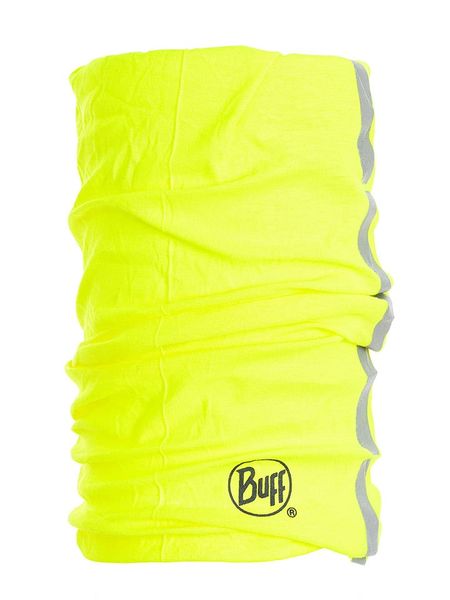 Buff Szal-koło w kolorze żółtym - 50 x 24 cm rozmiar: onesize. Żółte szaliki Buff, bez wzorów, z materiału. Za 88.02 zł.