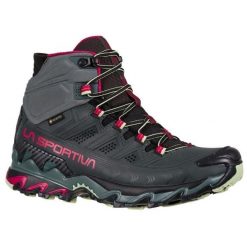 Damskie buty turystyczne La Sportiva Ultra Raptor II Gtx Mid. Fioletowe trekkingi La Sportiva, z gumy, trekkingowe. Za 1,066.34 zł.
