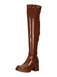 Steve Madden Kozaki w kolorze jasnobrązowym rozmiar: 40. Brązowe kozaki Steve Madden, na zimę, bez obcasa, bez zapięcia. Za 314.75 zł.